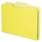 Pendaflex Double Stuff File Folders, 1/3-Cut Tabs, Letter Size, Yellow, 50/Pack
